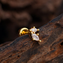 Load image into Gallery viewer, Minimalist Micro-Set Zircon Ear Cuffs