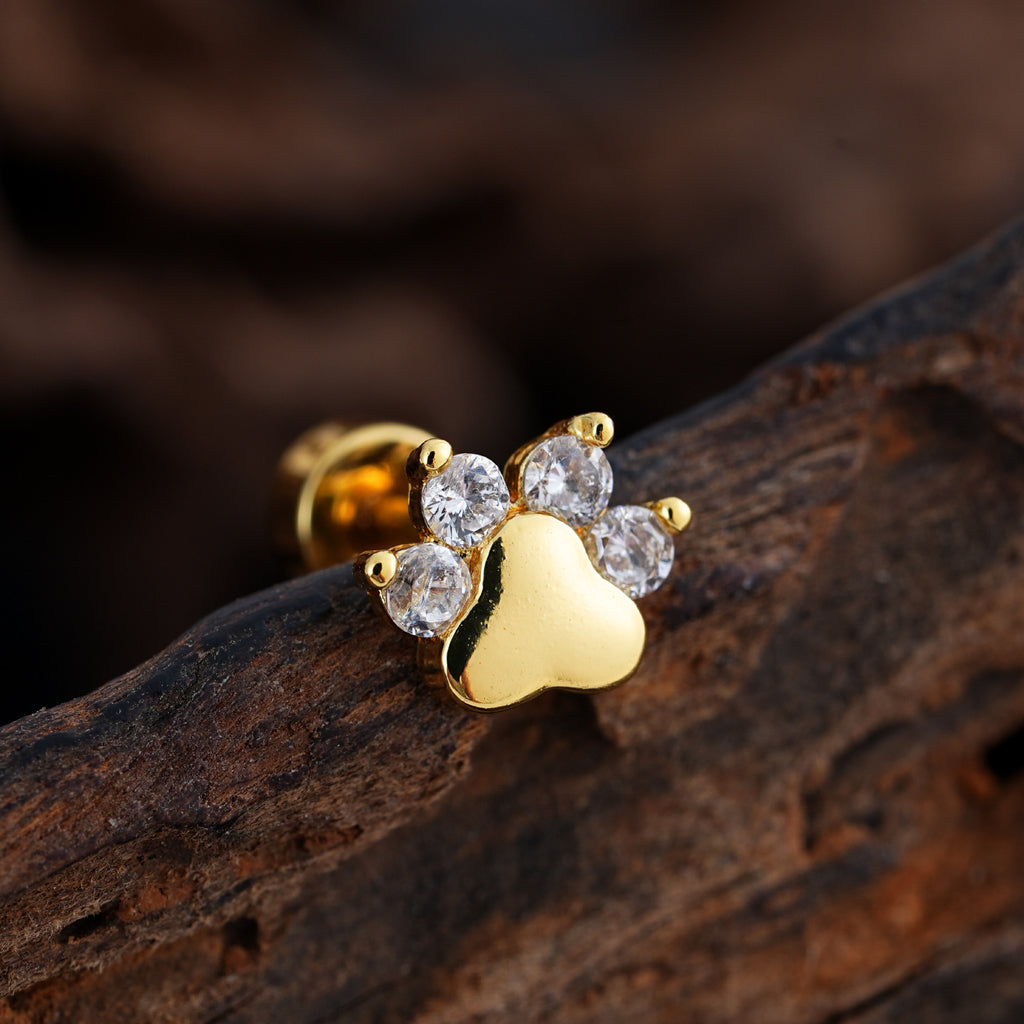 Minimalist Micro-Set Zircon Ear Cuffs