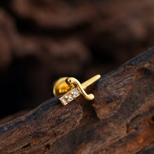 Load image into Gallery viewer, Minimalist Micro-Set Zircon Ear Cuffs