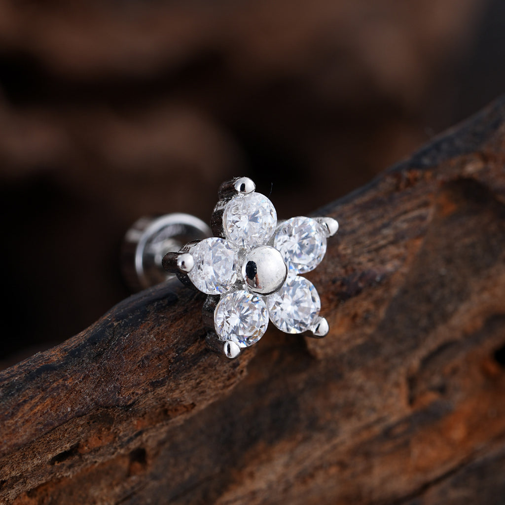 Minimalist Micro-Set Zircon Ear Cuffs